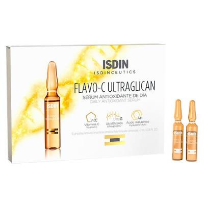 ISDIN Flavo C Ultraglican Antioxydant Et Hydratant 30 Unidoses De 2ml 