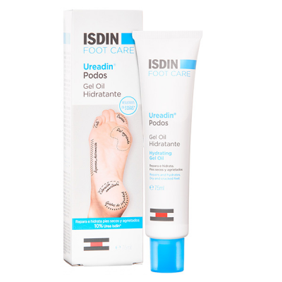 ISDIN  Ureadin Podos Gel Huile Hydratant Pieds 75 ml - Tube 75 ml