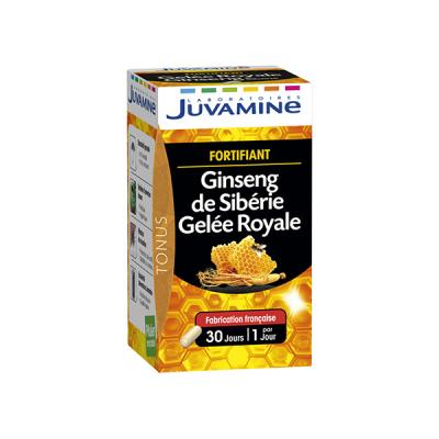 JUVAMINE Compl&eacute;ment Alimentaire Fortifiant Ginseng  - La Boite De 10 G