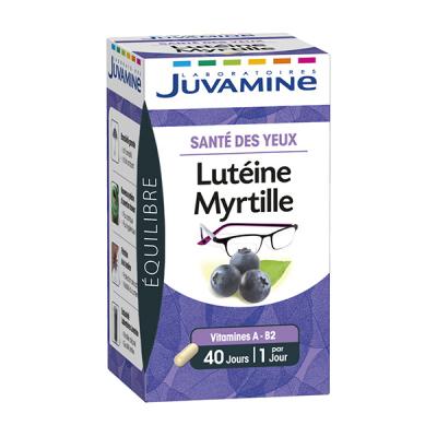 JUVAMINE  - Sant&eacute; des Yeux - Lut&eacute;ine Myrtille - 40 g&eacute;lules