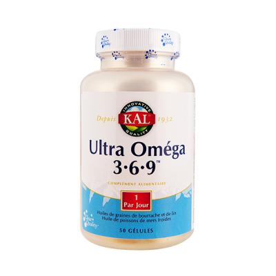 KAL  Ultra Om&eacute;ga 3.6.9 50 g&eacute;lules 