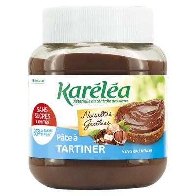 KARELEA P&acirc;te &Agrave; Tartiner Noisettes/cacao Maigre  - Le Pot De 400 G