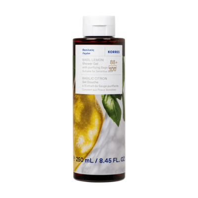 KORRES  Basil Lemon Renewing Body Cleanser Gel douche