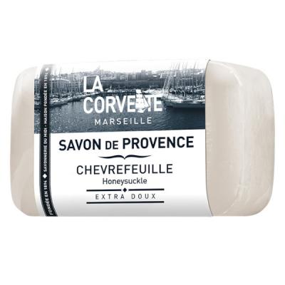 LA CORVETTE  Ch&egrave;vrefeuille Savon de Provence 100 g - Pain 100 g