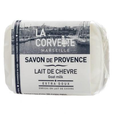 LA CORVETTE  Marseille Savon de Provence Lait de Ch&egrave;vre, 100g
