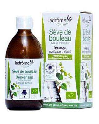LADROME S&egrave;ve de bouleau bio 500ml - drainage et