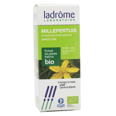 LADROME Ladr&ocirc;me Extrait de plante Millepertuis Sommit&eacute; fleurie 50 ml Bio