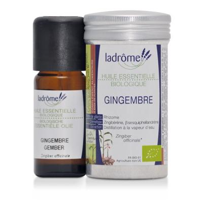 LADROME Huile Essentielle De Gingembre Bio 10ml Ladr&ocirc;me