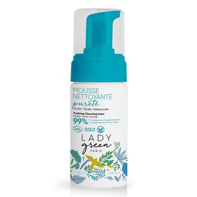 LADY GREEN  Rituel Puret&eacute; Mousse Nettoyante Bio 100ml