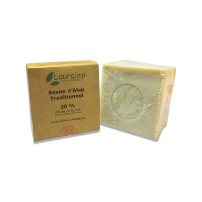 LAURALEP Le savon d'Alep traditionnel 20% d'huile de laurier 