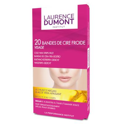 LAURENCE DUMONT  Institut Cire Froide Visage 20 Bandes