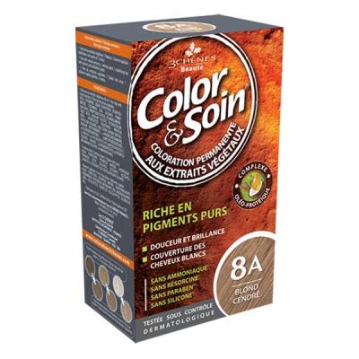 LES 3 CHENES Les 3 Ch&ecirc;nes Color & Soin Coloration Femme - Blond Cendr&eacute; : 8A