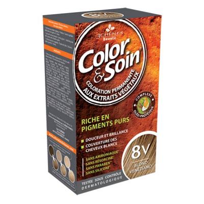 LES 3 CHENES Les 3 Ch&ecirc;nes Color & Soin Coloration Femme - Blond Veneziano : 8V