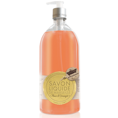 LES PETITS BAINS DE PROVENCE  Savon liquide Fleur d&rsquo;Oranger