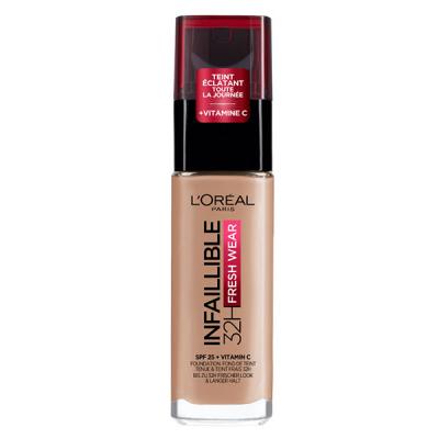 L OREAL PARIS L'Or&eacute;al Paris Fond de Teint Fresh Wear 32H Spf25 30 ml 225 Martre