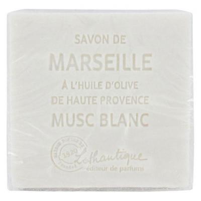 LOTHANTIQUE  Les Savons de Marseille Savon Solide Musc Blanc 100g