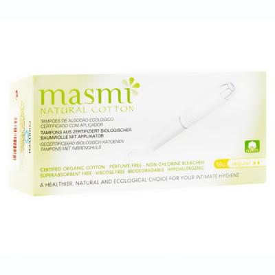 MASMI  Tampons Avec Applicateur Biod&eacute;gradable R&eacute;gulier 16 pcs