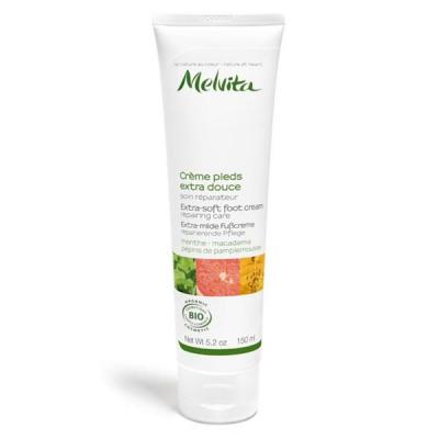 MELVITA  Les Essentiels Cr&egrave;me Pieds Extra-Douce Bio 1050ml