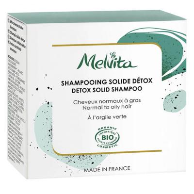 MELVITA CHAMP&Uacute;S Y ACONDICIONADORES champ&uacute; s&oacute;lido detox 55 gr