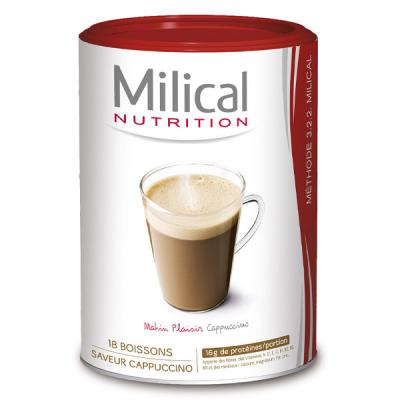 MILICAL  Boissons Hyperprot&eacute;in&eacute; Cappuccino 18 sachets