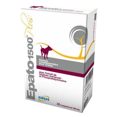 OVERIGE MERKEN Epato ICF soutien de la fonction h&eacute;patique pour chien et chat 1500 Plus