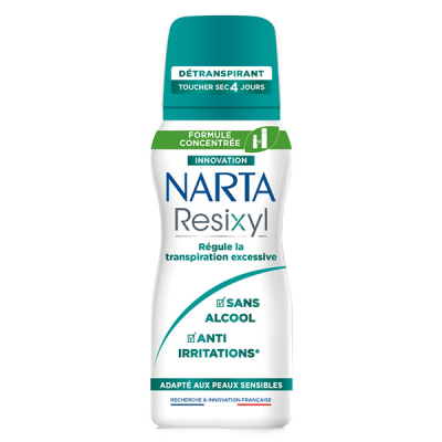 NARTA D&eacute;odorant Resixyl Transpiration Excessive  - Le Flacon De 100ml