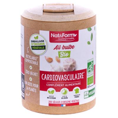 NAT & FORM NAT&FORM Ecoresponsable - Ail bio 200 g&eacute;lules