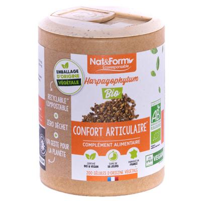 NAT & FORM NAT&FORM Ecoresponsable - Harpagophytum Bio 200 g&eacute;lules