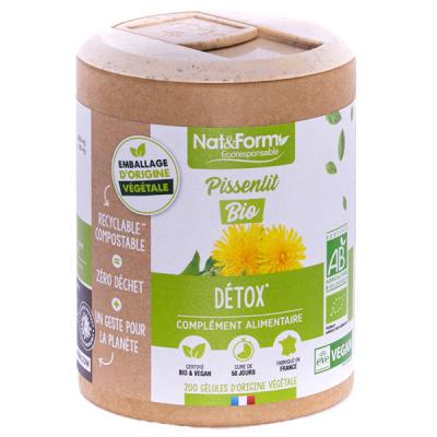 NAT&FORM Pissenlit gamme &eacute;coresponsable 200 g&eacute;lules nat et form bio