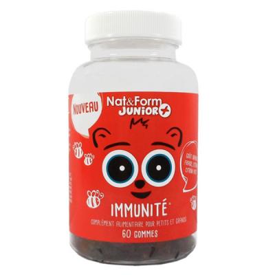 NAT & FORM Gums Immunite 60 Oursons Junior Nat&form Nat&Form