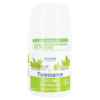 NATESSANCE  Bio D&eacute;odorant Roll-On Verveine 50ml