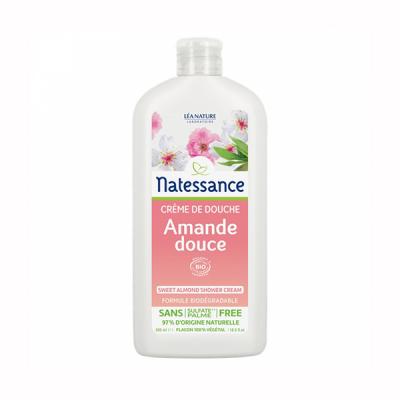NATESSANCE  Cr&egrave;me de douche Amande douce flacon 500 ml