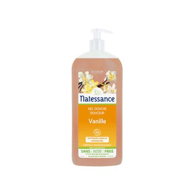 Natessance Gel Douche Vanille, 1L