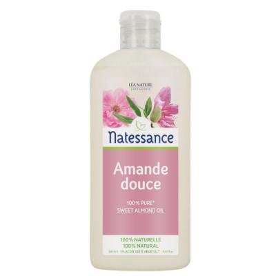NATESSANCE  - Huile Amande Douce - Flacon de 250 ml - Lot de 2