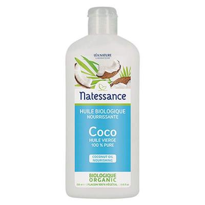 NATESSANCE  Huile Vierge de Coco Bio, 250ml