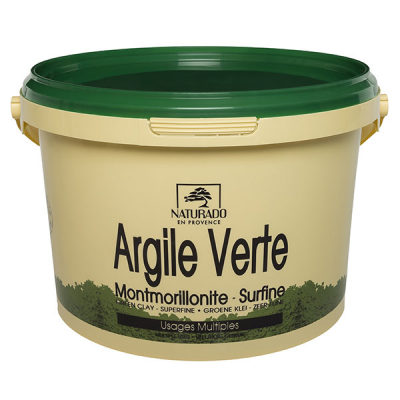 NATURADO  - Argile verte Montmorillonite surfine - 2,5 kg