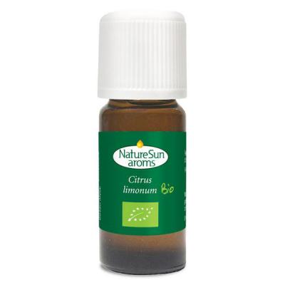 NATURESUN AROMS  Huile Essentielle Citron (Citrus limonum) Bio 10 ml