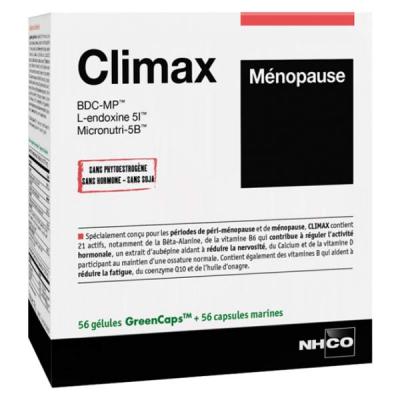 NHCO CLIMAX MENOPAUSE 56 g&eacute;lules + 56 capsules  Nutrition