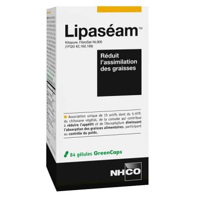 NHCO LIPASEAM SATIETE ET CONTROLE DES LIPIDES 84 g&eacute;lules  Nutrition