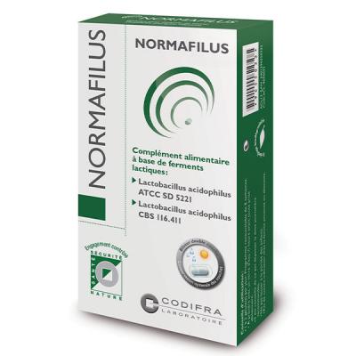 CODIFRA  - Normafilus Confort Intestinal Sensible - Bo&icirc;te de 28 G&eacute;lules