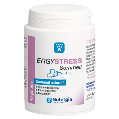 ERGYSTRESS NUTERGIA Ergy Stress Sommeil x 40 g&eacute;lules