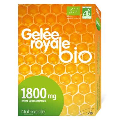 VITAVEA  Nutrisant&eacute; Gel&eacute;e Royale - Bo&icirc;te 10 ampoules de 10 ml