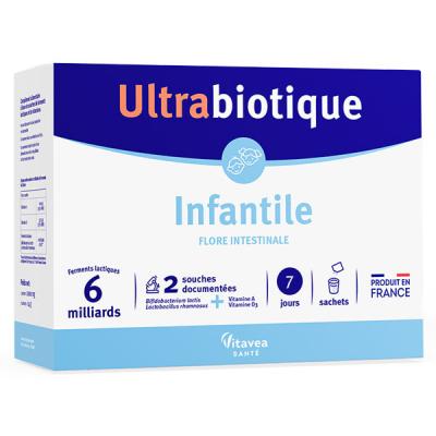 NUTRISANTE Nutrisant&eacute; Ultrabiotique Infantile Multi-Vitamines/Min&eacute;raux 7 Sachets
