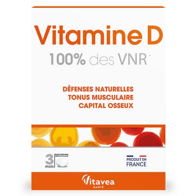 VITAVEA  Vitamine d - Bo&icirc;te 90 comprim&eacute;s