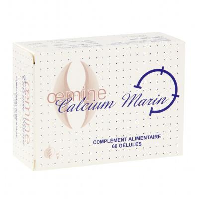 OEMINE  Calcium Marin 60 Capsules - Pot 60 g&eacute;lules