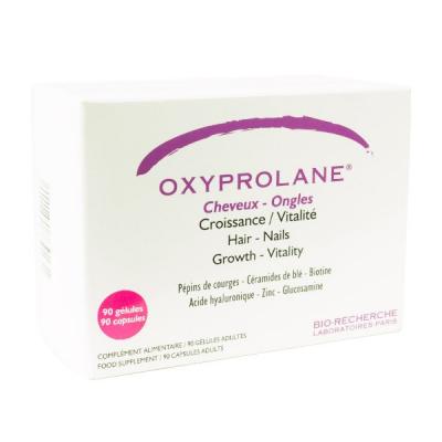 BIO RECHERCHE Bio-Recherche Oxyprolane Ongles & Cheveux 90 G&eacute;lules