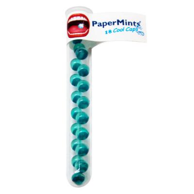 PAPERMINTS  Coolcaps Tube 18 Perles - Bo&icirc;te 18 g&eacute;lules