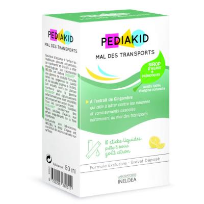 PEDIAKID Sirop Mal Des Transports 10 Sticks 125ml 
