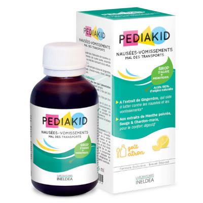 PEDIAKID Ineldea  Mal des Transports (Vertiges) Sirop 125Ml.
