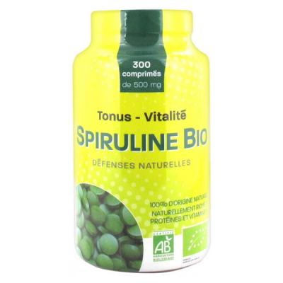 PHARMUP Spiruline Tonus Et Vitalite Bio 300 Comprimes 500mg Pharm'Up